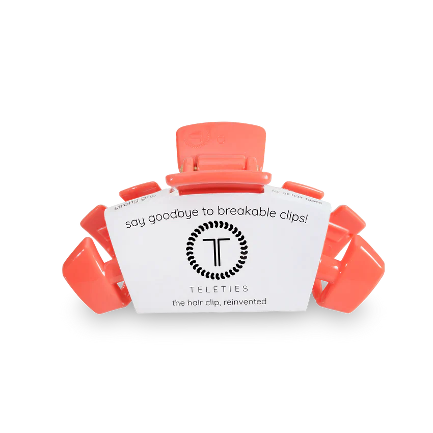 Coral Medium Clip - TELETIES 