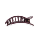 Teleties Medium Flat Round Hair Clip | Burgundy Bliss