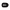 Teleties Medium Flat Round Hair Clip | Jet Black