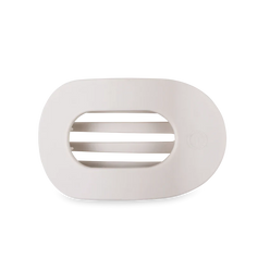 Teleties Medium Flat Round Hair Clip | Toasted