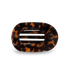 Teleties Medium Flat Round Hair Clip | Tortoise