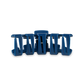 Teleties Medium Hair Clip | Midnight Rain