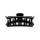 A TELETIES Open Jet Black Medium Hair Clip.