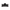 A TELETIES Open Jet Black Medium Hair Clip.