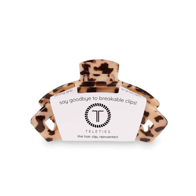 Open Tortoise - Small Claw Hair Clip