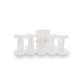 TELETIES - Coconut White Tiny Hair Clip