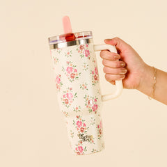 Lifestyle Flip Straw Tumbler