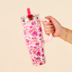 Lifestyle Flip Straw Tumbler