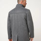 Brushed Peacoat Jacket