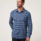 Cloud Flannel Plaid