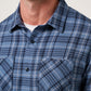 Cloud Flannel Plaid