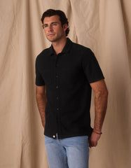 Knit Getaway Button Up