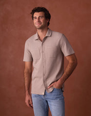 Knit Getaway Button Up