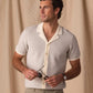 Robles Birdseye Knit Camp Button Up