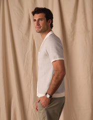 Robles Birdseye Knit Camp Button Up