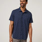 Comfortknit Geo Button Up