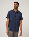 Comfortknit Geo Button Up