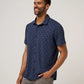 Comfortknit Geo Button Up