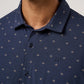 Comfortknit Geo Button Up
