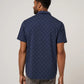 Comfortknit Geo Button Up