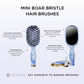 Mini Boar Bristle Hair Brush - Tide & True