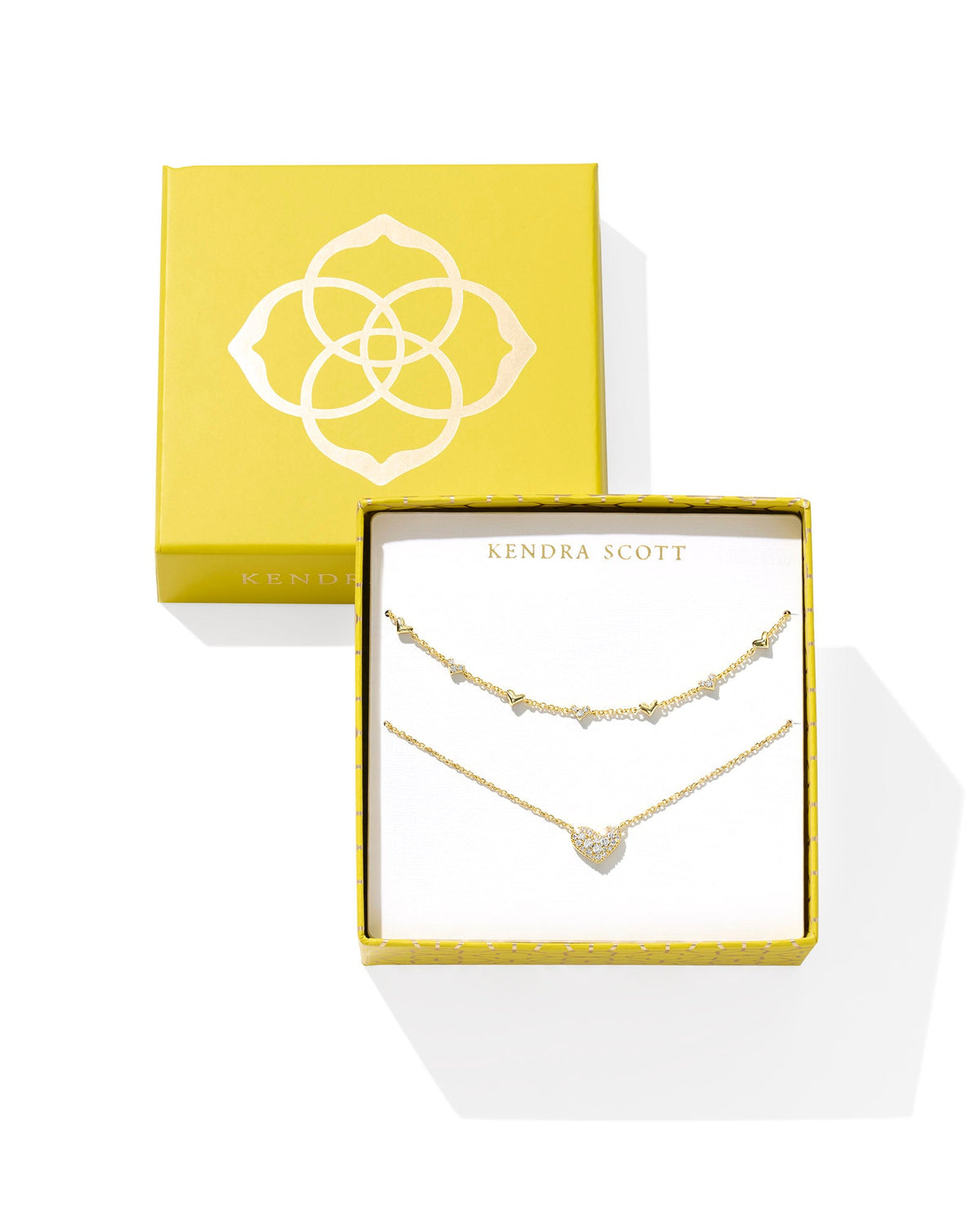 Ari & Haven Heart Necklace Gift Set