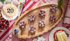 Limited Edition Maple Scalloped Anniversary Tray from Nora Fleming.