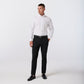 Mizzen+Main Upton Chino Pant in Black - full-length styled view (Black)