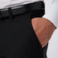 Mizzen+Main Upton Chino Pant in Black - side pocket detail (Black)