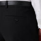 Mizzen+Main Upton Chino Pant in Black - back pocket detail (Black)