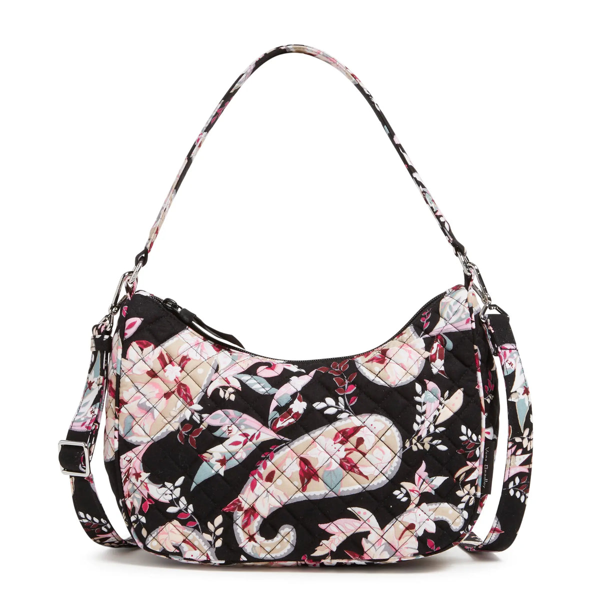 Frannie Crescent Crossbody Botanical Paisley