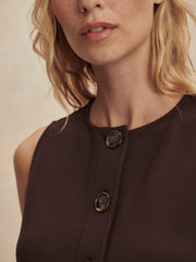 Josie Button Through Tank