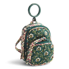 Bancroft Backpack Bag Charm: Mistletoe Lattice