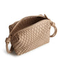 Blake Crossbody - Woven Faux Leather