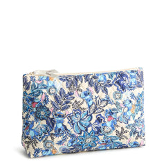 Large Pouch: Stitch Leafy Blooms