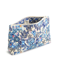 Large Pouch: Stitch Leafy Blooms