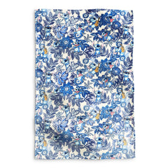 Plush Throw Blanket : Stitch Leafy Blooms