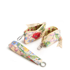 Dual Pouch Wide Wristlet