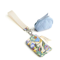 Dual Pouch Wide Wristlet