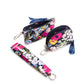 Dual Pouch Wide Wristlet