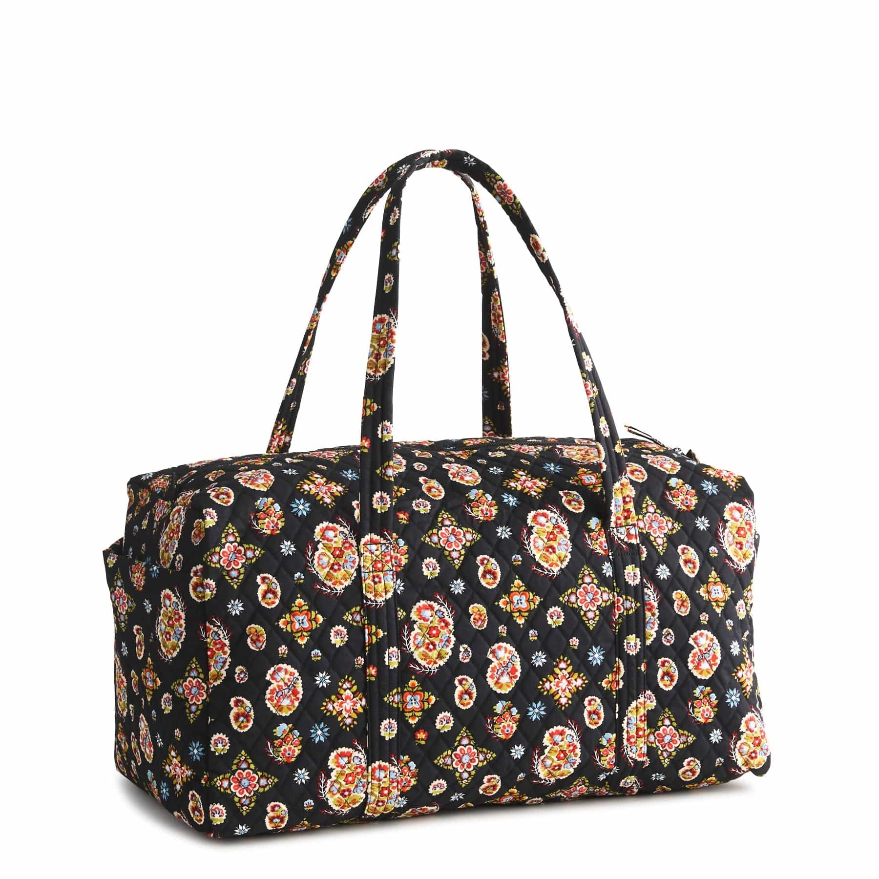 Vera Bradley Large Original Duffel Bag Women in North Star Sky Black
