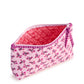 Medium Pouch: Melissa Ditsy Pink