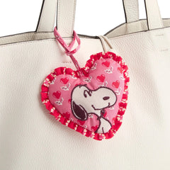 Snoopy Love Bag Charm: Love Is in the Air