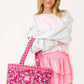 Small Hathaway Tote : Hello Kitty And Friends Hello Hydrangeas