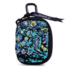 A Bag Charm for AirPods by Vera Bradley. In their Dreamer Paisley pattern.