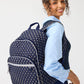 Bancroft Backpack: Rachel Ditsy Peacoat