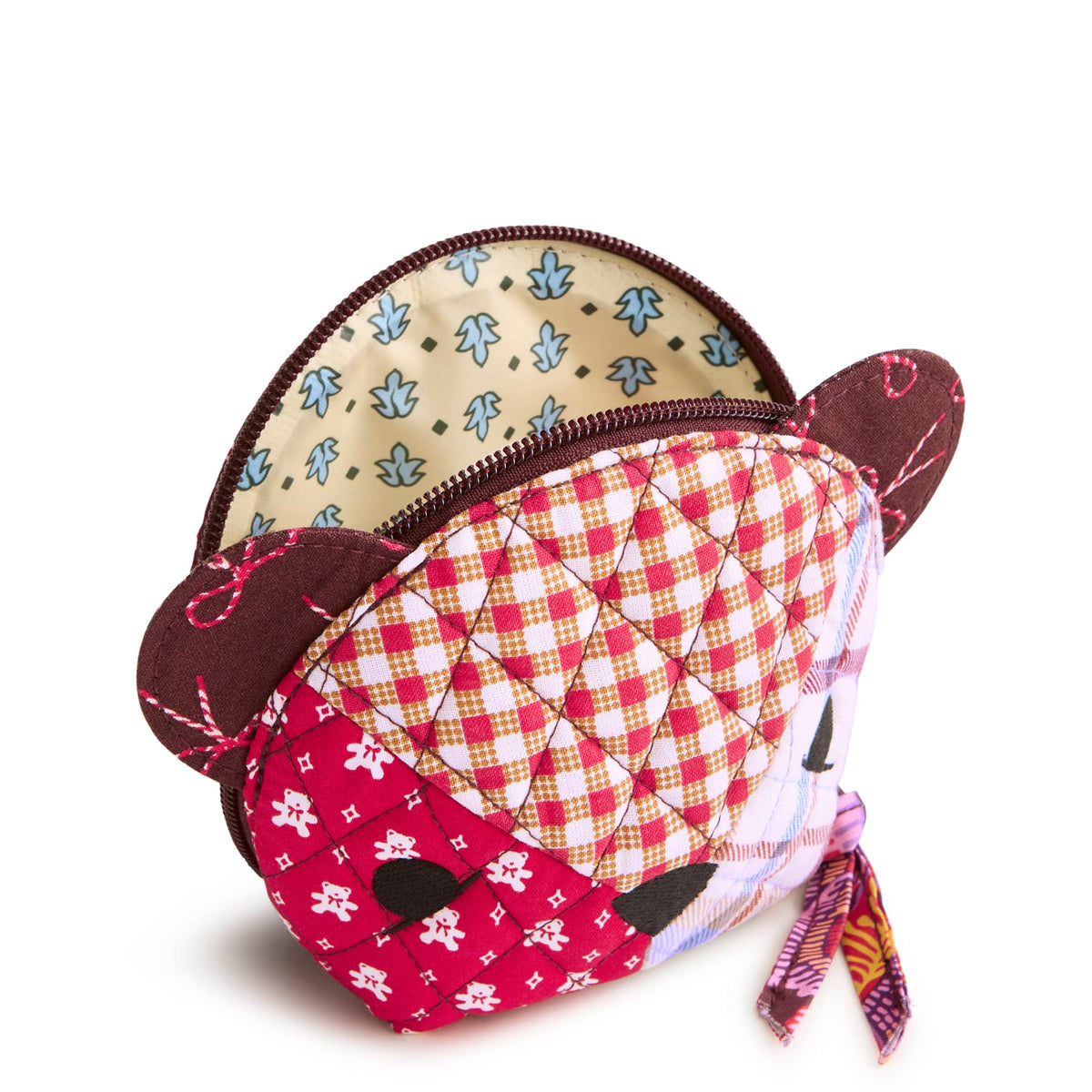 Bear Cosmetic: Festive Check Patchwork