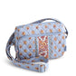 Becker Camera Bag Crossbody: Blue Leaf