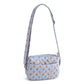 Becker Camera Bag Crossbody: Blue Leaf