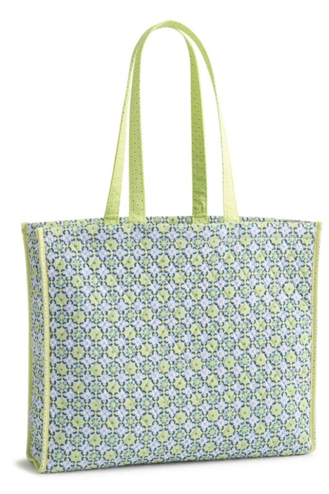 Vera Bradley Branning Tote Slow Dance Ditsy, front view (Slow Dance Ditsy)